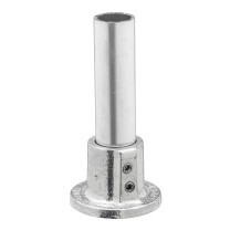 Aluminium  Ronde voet inwendig bevest